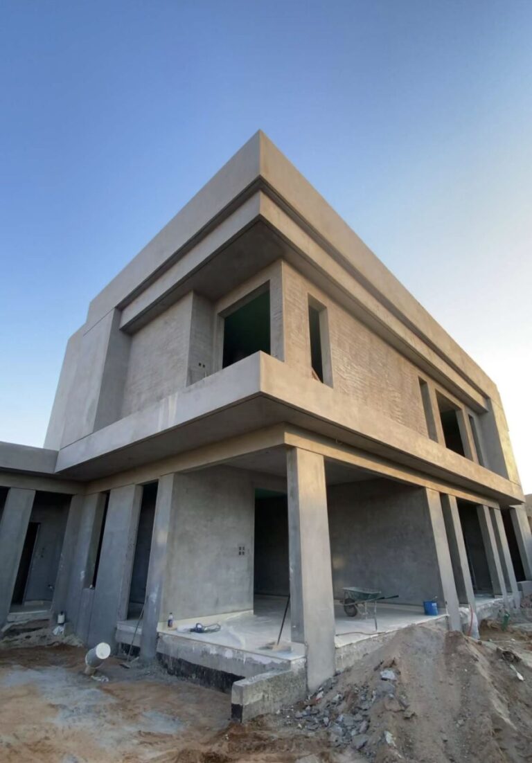 أعمال تشطيبات داخلية لمشروع سكني