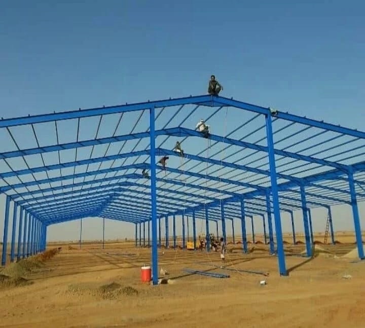 هنجر معدني مقاوم للعوامل الجوية